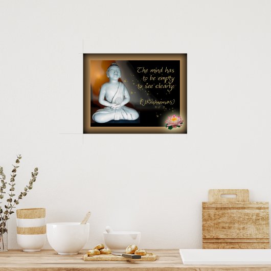 Lege geest poster (Keuken)