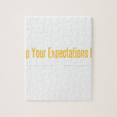 Lege geest wit legpuzzel (Verticaal)