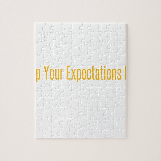 Lege geest wit legpuzzel (Verticaal)