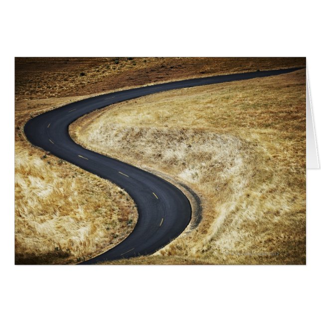 Lege gepande weg (Voorkant Horizontaal)