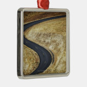 Lege gepande weg metalen ornament (Rechts)