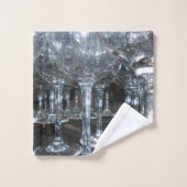 Lege glazen bad handdoek (Wasdoekje)