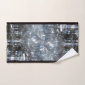 Lege glazen bad handdoek (Handdoek)