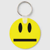 Lege glimlach sleutelhanger (Achterkant)