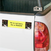 Lege graf van Pasen Bumpersticker (Op Truck)