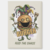 Lege Grapjurk Vriend Burger Magneet (Voorkant)