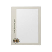 Lege Grapjurk Vriend Burger Notitieblok (Linkerzijde)