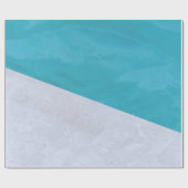 Lege grijze vloer naast pool cadeaupapier (Vlak)