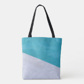 Lege grijze vloer naast pool tote bag (Achterkant)