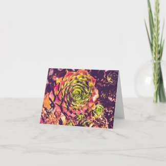 Lege groet / bedankpas kaart