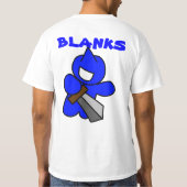 lege huls t-shirt (Achterkant)