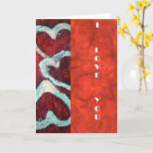 Lege I houdt van u nota neemt van Kaart (Gele Bloem)