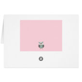 Lege ik ben een Sorry kaart - Owl (Achterkant Horizontaal)