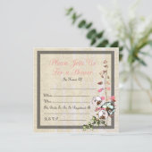 Lege Japanse Tea Garden Wedding of Shower - Kaart (Staand voorkant)