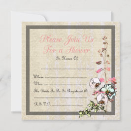 Lege Japanse Tea Garden Wedding of Shower - Kaart