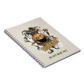 Lege Jester Vriend Burger Notitieboek (Rechterzijde)