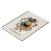 Lege Jester Vriend Burger Notitieboek (Linkerzijde)