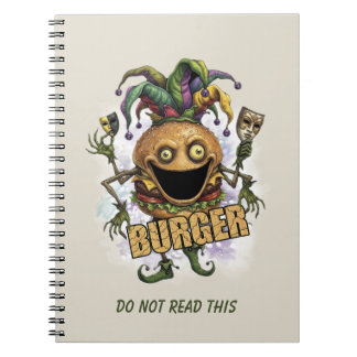 Lege Jester Vriend Burger Notitieboek