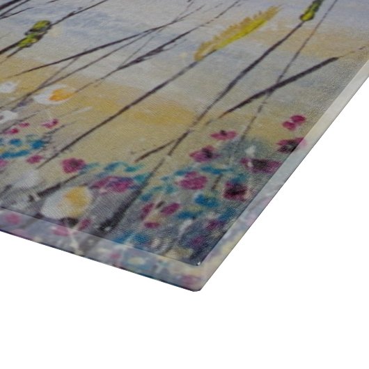 Lege kaapskapplaat op het strand snijplank (Hoek)