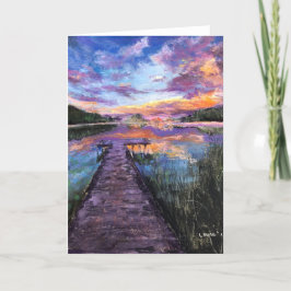 Lege Kaart 5 x 7 van de Nota "aan het eind van het