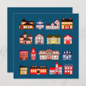 Lege Kaart architectuurgebouwen (Voorkant / Achterkant)