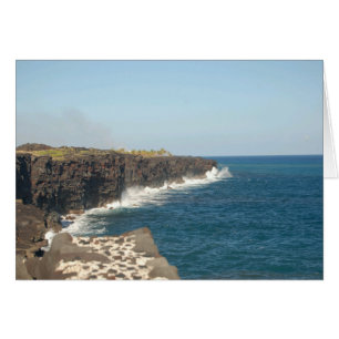 Lege Kaart Hawaii Volcanoes Nationaal Park