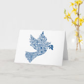 Lege Kaart: Instrumenten van Vrede (St. Francis) Kaart (Gele Bloem)