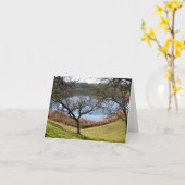 Lege Kaart, landschap Kaart (Gele Bloem)
