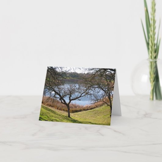 Lege Kaart, landschap Kaart (Voorkant)