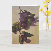 Lege kaart, "Rijping" Schilderij door Sarah Sedwic Kaart (Gele Bloem)