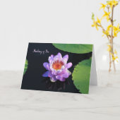 Lege Kaart waterLily Nota (Gele Bloem)