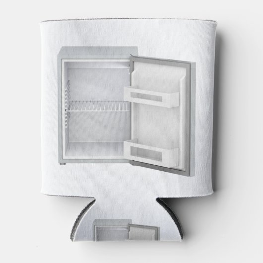 Lege kleine koelkast blikjeskoeler (Voorkant)