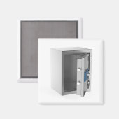 Lege kluis magneet (Voorkant / Achterkant)