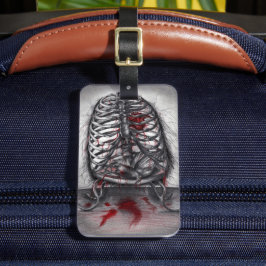 Lege Kooi Anatomie Hart Surrealisme Horror Kunst Bagagelabel