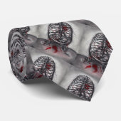 Lege kooi-anatomie ribben Harte Surrealistische Ho Stropdas (Opgerold)