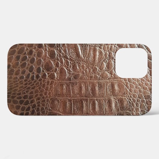 Lege lederen textuur achtergrondse close-up, embo Case-Mate iPhone case (Achterkant (horizontaal))