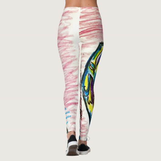 Lege" Logo's" Leggings (Achterkant)