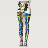 Lege" Logo's" Leggings (Voorkant)