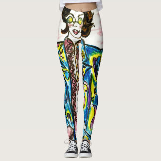 Lege" Logo's" Leggings