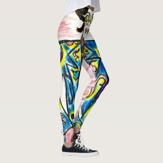 Lege" Logo's" Leggings (Rechts)