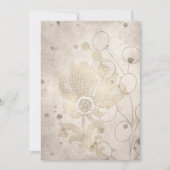 Lege, minimalistische goudFilippijnen Aankondiging (Voorkant)