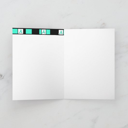 Lege myasthenia gravis-Wenskaart Kaart (Binnen)