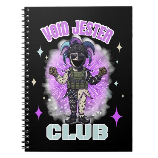 Lege Narren Vriend Commandant Donker Notitieboek (Voorkant)