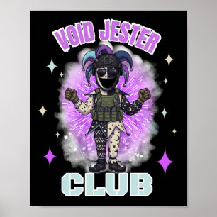 Lege Narren Vriend Commandant Donker Poster