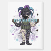 Lege Narren Vriend Commandant Magneet (Voorkant)