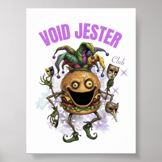 Lege Narrenclub - vriend Burger Poster (Voorkant)