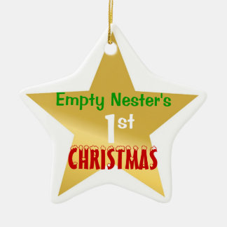 Lege Nest 1e kerstkerstster Keramisch Ornament