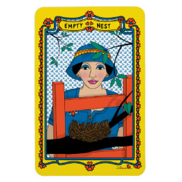 Lege Nest_B_4x6 koelkast Magnet Magneet