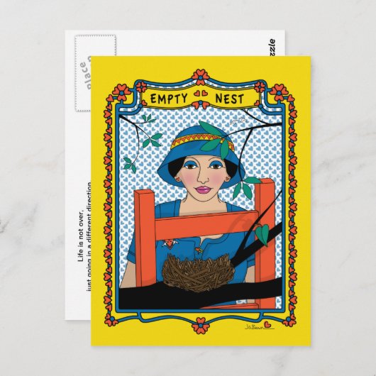 Lege Nest_B_ Briefkaart (Voorkant / Achterkant)