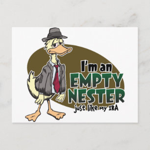 Lege Nest Briefkaart